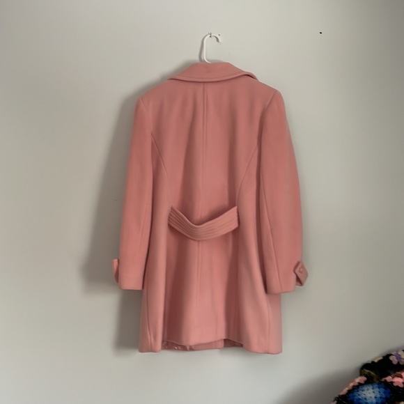Pink wool coat L - Picture 5 of 5